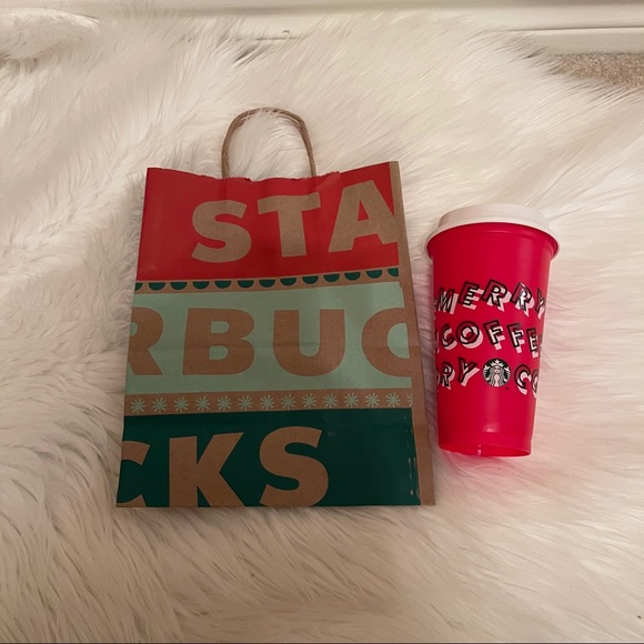 Starbucks Other - Starbucks 2019 Holiday Reusable Red Hot Grande Cup